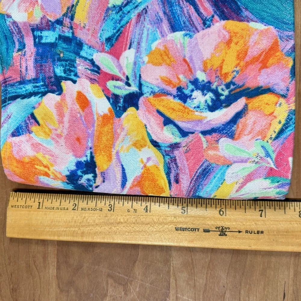 Create Good Co Handmade Lined Head Cover in a Floral Design, One Size